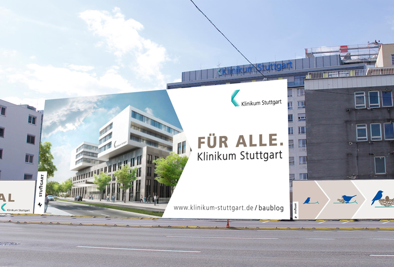 Banner fürs Klinikum Stuttgart