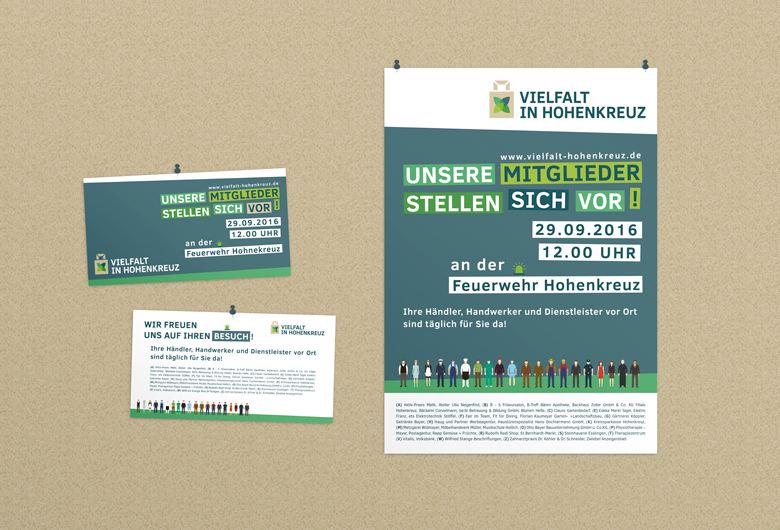 Infotag Flyer Vielfalt in Hohenkreuz