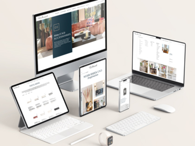 Richmond Möbel by Haug und Partner Website Ansicht