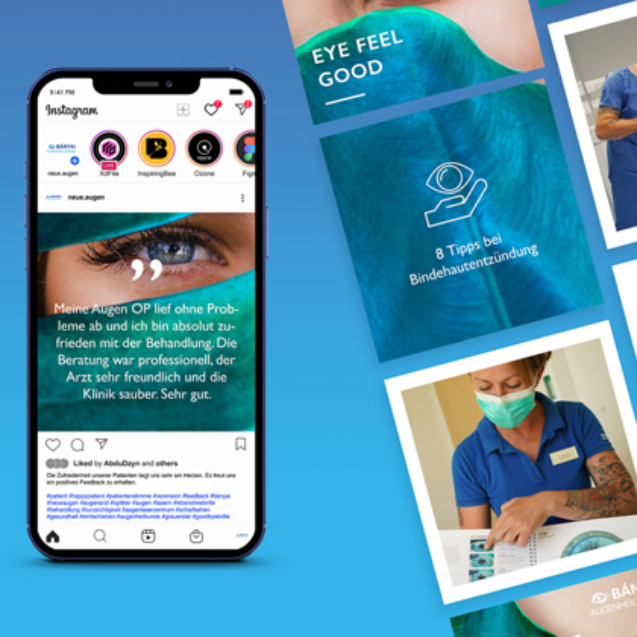 Banyai Social Media Ansicht beispiel Instagram