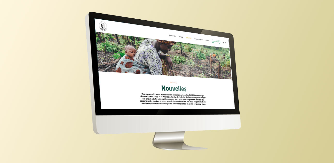 Französische Website von Buwetu